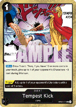 Tempest Kick (OP07-096) Immagine principale del prodotto