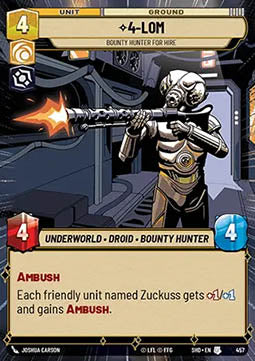 4-LOM, Bounty Hunter for Hire Immagine principale del prodotto