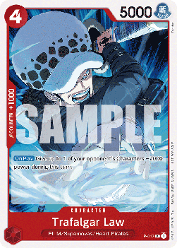 Trafalgar Law (P-017) (V.2) Immagine principale del prodotto