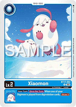Xiaomon (BT17-002) Immagine principale del prodotto