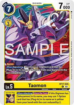 Taomon (BT17-035)