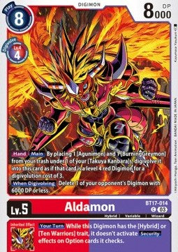 Aldamon (BT17-014) Immagine principale del prodotto