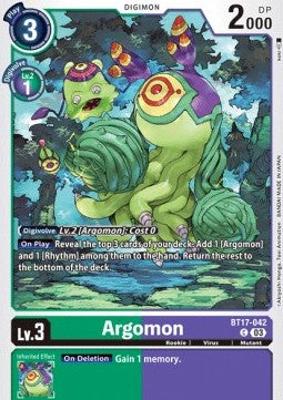 Argomon (BT17-042) Immagine principale del prodotto