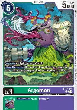 Argomon (BT17-045) Immagine principale del prodotto