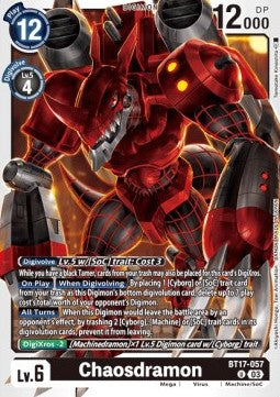 Chaosdramon (BT17-057) Immagine principale del prodotto