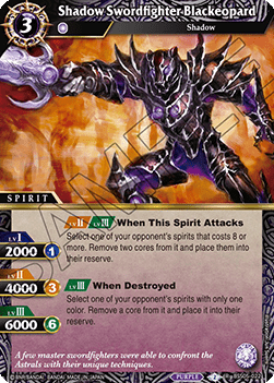 Shadow Swordfighter Blackeopard