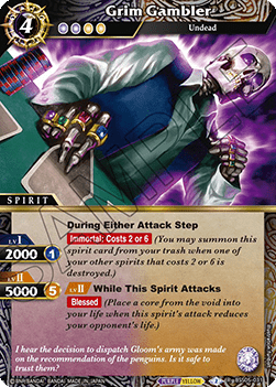 Grim Gambler (V.1 - Rare)