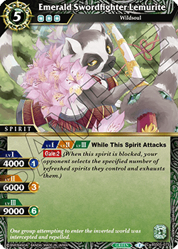 Emerald Swordfighter Lemurite