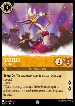 Gazelle - Pop Star Immagine principale del prodotto