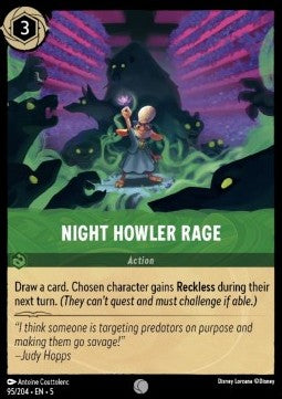 Night Howler Rage Immagine principale del prodotto
