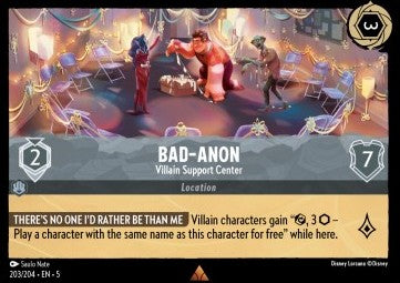 Bad‐Anon - Villain Support Center (V.1) Immagine principale del prodotto