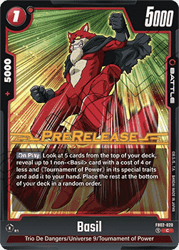 Basil (FB02-020) [Fusion World] Immagine principale del prodotto