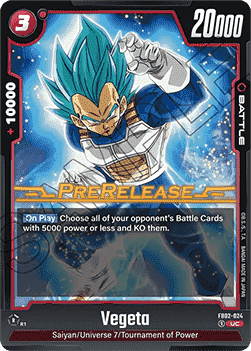 Vegeta (FB02-024) [Fusion World] Immagine principale del prodotto