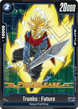 Trunks : Future (FB02-053) [Fusion World] Immagine principale del prodotto
