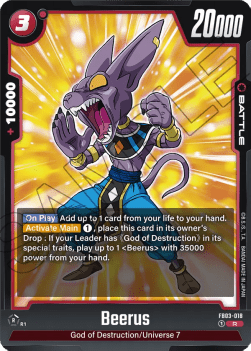 Beerus (FB03-018) [Fusion World] Immagine principale del prodotto