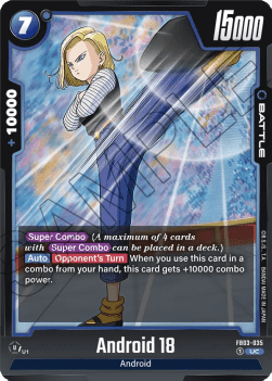 Android 18 (FB03-035) [Fusion World] Immagine principale del prodotto