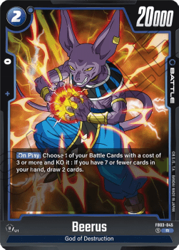 Beerus (FB03-045) [Fusion World] Immagine principale del prodotto