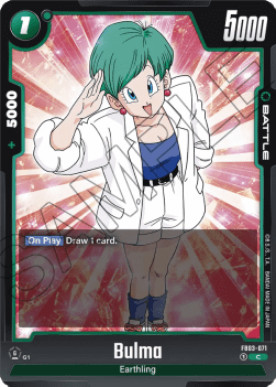 Bulma (FB03-071) [Fusion World] Immagine principale del prodotto