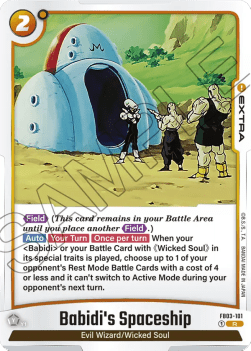Babidi's Spaceship (FB03-101) [Fusion World] Immagine principale del prodotto