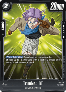 Trunks : GT (FB03-118) [Fusion World] Immagine principale del prodotto