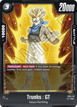 Trunks : GT (FB03-119) [Fusion World] Immagine principale del prodotto