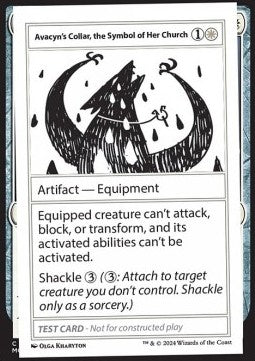 Avacyn's Collar, the Symbol of Her Church