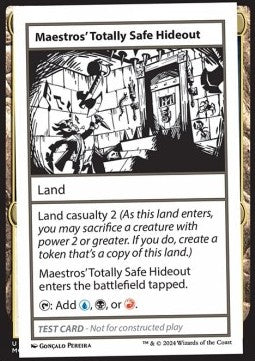 Maestros' Totally Safe Hideout Immagine principale del prodotto