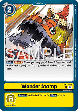 Wonder Stomp (EX7-068) (V.1) Immagine principale del prodotto