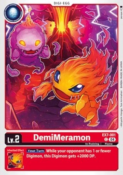 DemiMeramon (EX7-001) (V.1) Immagine principale del prodotto