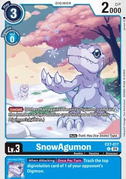SnowAgumon (EX7-017) (V.1) Immagine principale del prodotto