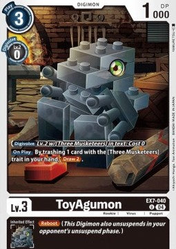 ToyAgumon (EX7-040) (V.1) Immagine principale del prodotto