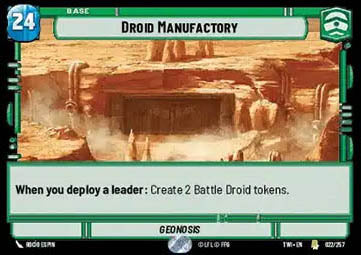Droid Manufactory Immagine principale del prodotto