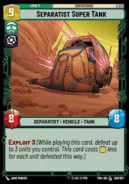 Separatist Super Tank Immagine principale del prodotto
