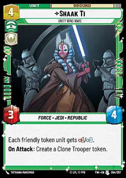 Shaak Ti, Unity Wins Wars Immagine principale del prodotto