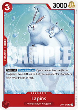 Lapins (OP08-012) Immagine principale del prodotto