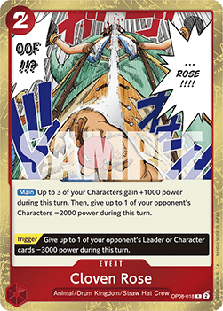 Cloven Rose (OP08-018) Immagine principale del prodotto