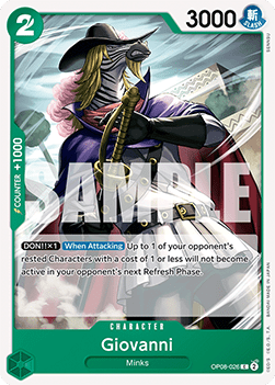 Giovanni (OP08-026) Immagine principale del prodotto