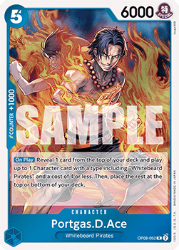 Portgas.D.Ace (OP08-052) (V.1) Immagine principale del prodotto