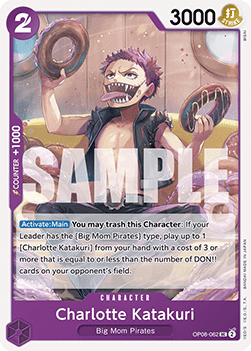 Charlotte Katakuri (OP08-062) Immagine principale del prodotto