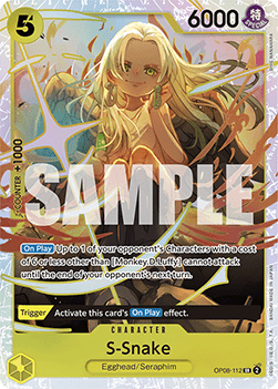 S-Snake (OP08-112) (V.1) Immagine principale del prodotto