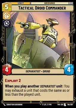 Tactical Droid Commander