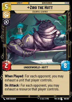 Ziro the Hutt, Colorful Schemer Immagine principale del prodotto