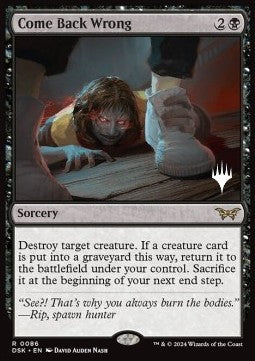 Come Back Wrong (V.2)