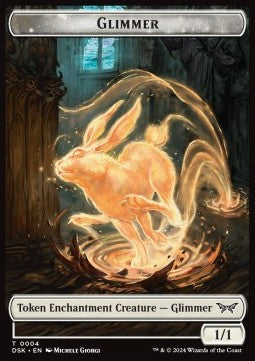 Glimmer Token (W 1/1) // Manifest Token (C 2/2)