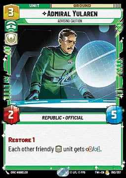 Admiral Yularen, Advising Caution Immagine principale del prodotto