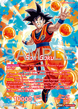 Son Goku // Son Goku, Story of a Forming Wish (V.1 - Expansion Rare) Immagine principale del prodotto