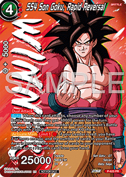 SS4 Son Goku, Rapid Reversal (V.2 - Promo)