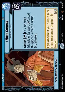 Nute Gunray, Vindictive Viceroy