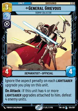 General Grievous, Trophy Collector Immagine principale del prodotto