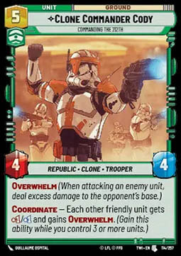 Clone Commander Cody, Commanding the 212th